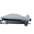 Carver Sun-DURA Styled-to-Fit Boat Cover f\/18.5 V-Hull Runabout Boats w\/Windshield  Hand\/Bow Rails - Grey [77018S-11]