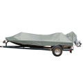 Carver Poly-Flex II Styled-to-Fit Boat Cover f\/16.5 Jon Style Bass Boats - Grey [77816F-10]