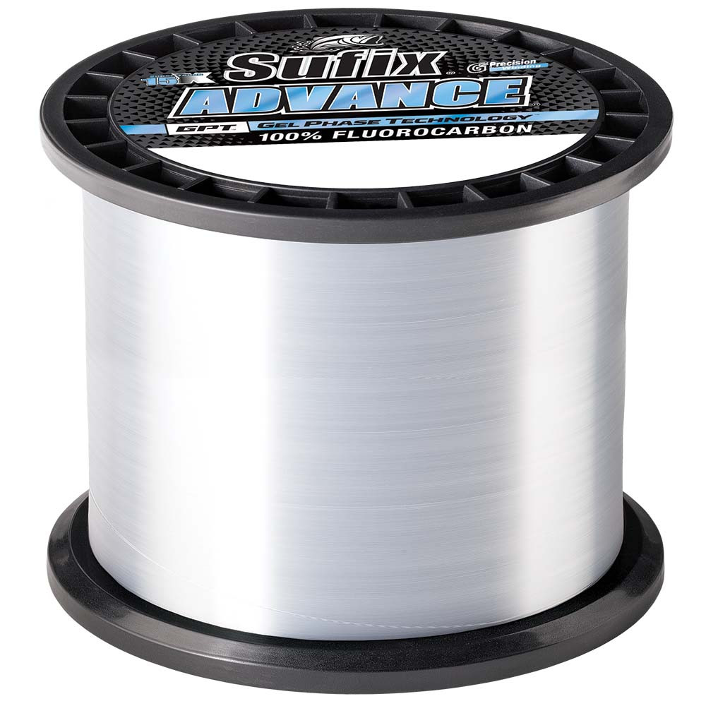 Sufix Advance Fluorocarbon 8 lb. Clear Line, 200 Yard Spool