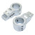 PTM Edge Board Rack Mounts - 2.38" Pipe Clamp - Silver [P13198-2380TEBCL]