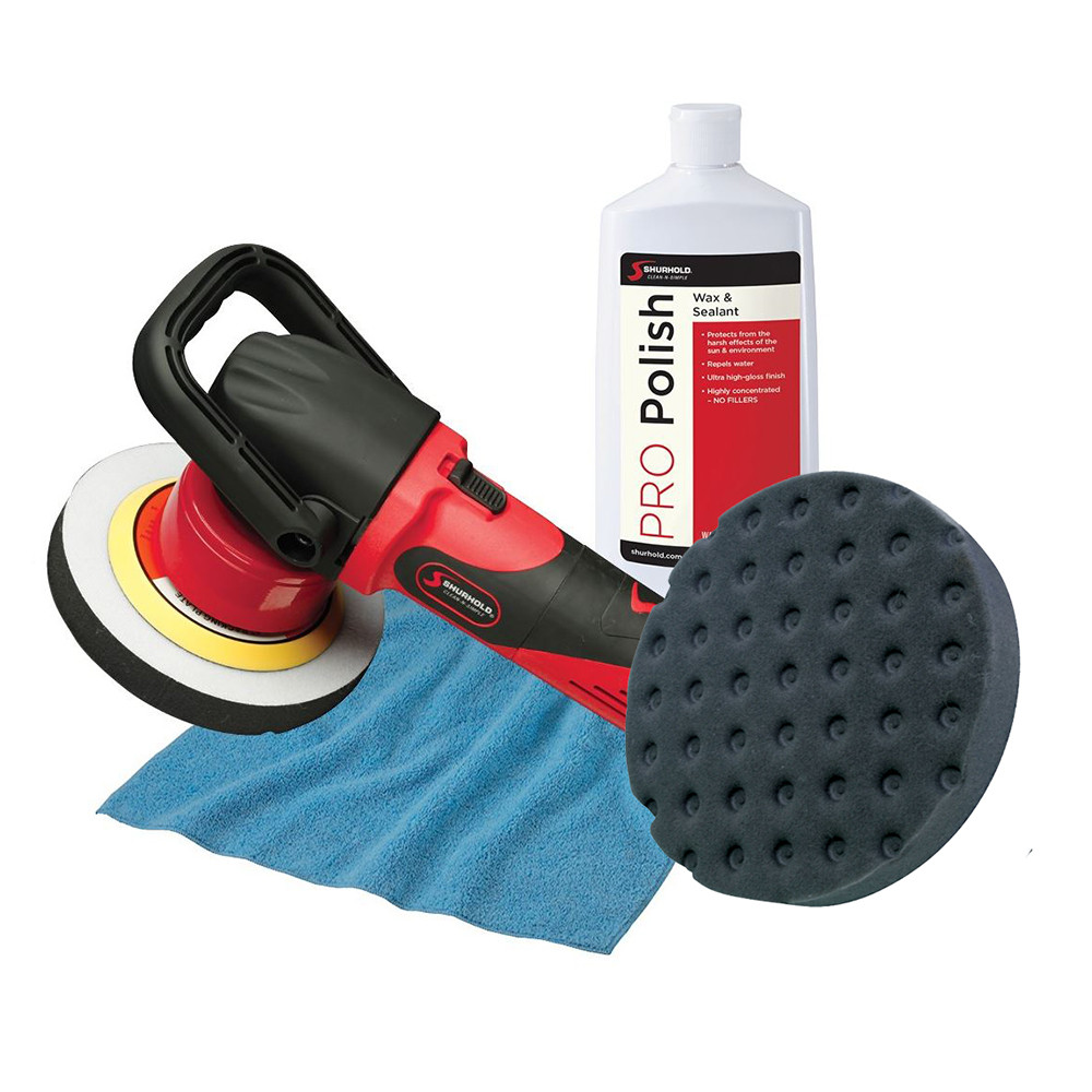 Shurhold Dual Action Polisher Start Kit w/Pro Polish, Pad & MicroFiber  Towel [3101]