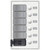 Blue Sea 8421 - 5 Position Contura Switch Panel w\/Dual USB Chargers - 12\/24V DC - White [8421]