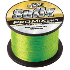 Sufix ProMix Braid - 30lb - Neon Lime - 1200 yds [630-330L]