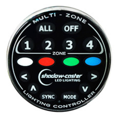 Shadow-Caster Round Zone Controller 4 Channel Remote f\/MZ-LC or SCM-LC [SCM-ZC-REMOTE]
