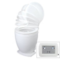 Jabsco Lite Flush Electric 12V Toilet w\/Control Panel [58500-1012]