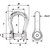 Wichard Self-Locking Allen Head Pin Bow Shackle - 8mm Diameter - 5\/16" [01344]