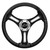 Schmitt  Ongaro Torcello 14" Wheel - 03 Series - Polyurethane Wheel w\/Chrome Trim  Cap - Brushed Spokes - 3\/4" Tapered Shaft [PU033104-12]