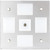 Sea-Dog Square LED Mirror Light w\/On\/Off Dimmer - White  Blue [401840-3]