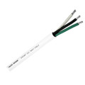 Pacer Round 3 Conductor Cable - 100 - 16\/3 AWG - Black, Green  White [WR16\/3-100]