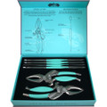 Toadfish Crab\/Lobster Tool Set - 2 Shell Cutters  4 Seafood Forks [1022]