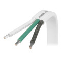 Pacer White Triplex Cable - 14\/3 AWG - Black\/Green\/White - Sold by the Foot [W14\/3-FT]