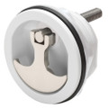 Whitecap Compression Handle - Nylon White\/Stainless Steel - Non-Locking [6230WC]