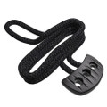 Snubber PULL w\/Rope - Black [S51390]