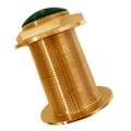 SI-TEX Bronze Low-Profile Thru-Hull Low-Frequency CHIRP Transducer - 300W, 0 Tilt, 40-75kHz [BT70L300-00]
