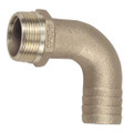 Perko 3\/4" Pipe To Hose Adapter 90 Degree Bronze MADE IN THE USA [0063DP5PLB]