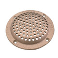 Perko 3-1\/2" Round Bronze Strainer MADE IN THE USA [0086DP3PLB]