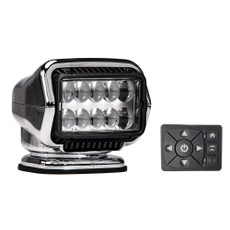 Golight Stryker ST Series Permanent Mount Chrome 12V LED w\/Hard Wired Dash Mount Remote [30264ST]
