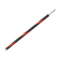 Pacer 16 AWG Gauge Striped Marine Wire 500' Spool - Black w\/Red Stripe [WUL16BK-2-500]