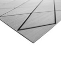 SeaDek 40" x 80" 6mm Two Color Diamond Full Sheet - Brushed Texture - Storm Grey\/Black (1016mm x 2032mm x 6mm) [56411-80066]