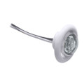 Innovative Lighting LED Bulkhead\/Livewell Light "The Shortie" White LED w\/ White Grommet [011-5540-7]