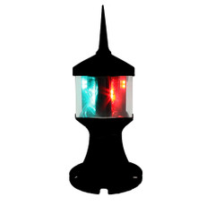 Lunasea Tri-Color\/Anchor Zero Emission Light Fixture - 12V - Black [LLB-73BK-01-BB]