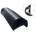 TACO Semi-Rigid Rub Rail Kit - Black w\/Black Insert - 50' [V11-9795BBK50D-2]