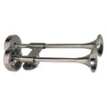 Ongaro Deluxe SS Shorty Dual Trumpet Horn - 12V [10012]