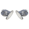 Ongaro Mini Dual Drop-In Horn w\/SS Grills High & Low Pitch [10055]