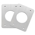 TACO Backing Plates f\/Grand Slam Outriggers - Anodized Aluminum [BP-150BSY-320-1]