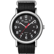 Timex Weekender Slip-Thru Watch - Black\/Black [T2N647]