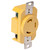 Marinco 305CRR 30A Receptacle - Yellow - 125V [305CRR]