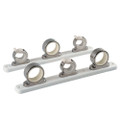 TACO 3-Rod Hanger w\/Poly Rack - Polished Stainless Steel [F16-2753-1]