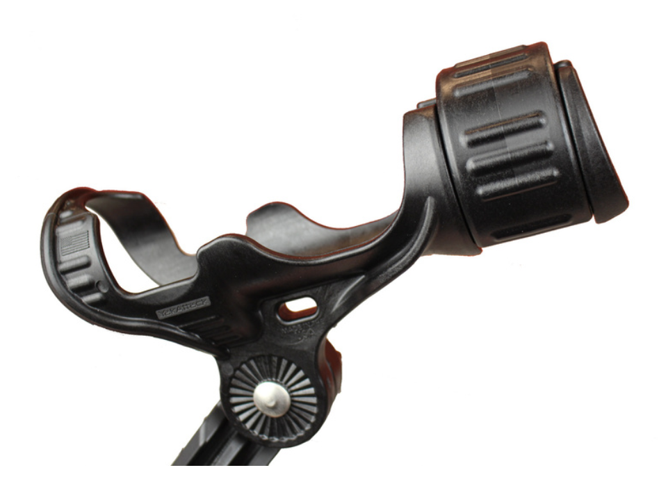 Delaware Paddlesports carries the YakAttack Omega Pro™ Rod Holder with  Track Mounted LockNLoad™ Mounting System (RHM-1002)