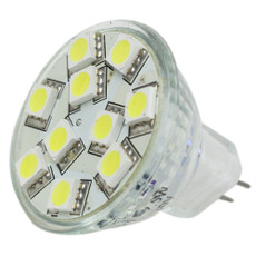 Lunasea MR11 LED Bulb - 10-30VDC\/2.2W\/140 Lumens - Warm White [LLB-11TW-61-00]