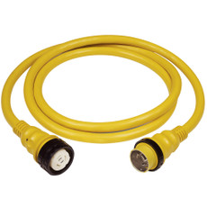 Marinco 50Amp 125\/250V Shore Power Cable - 25' - Yellow [6152SPP-25]