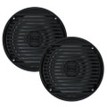 JENSEN MS6007BR 6.5" Coaxial Waterproof Speaker - Black [MS6007BR]