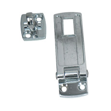 Whitecap Swivel Safety Hasp - CP\/Zamac - 1-1\/8" x 3" [S-1400C]