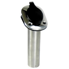 Whitecap 30 Degree Flush Mount Rod Holder - 304 Stainless Steel - 9-1\/4" [S-096B]