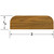 Whitecap Teak Batten - 3"W [60855]