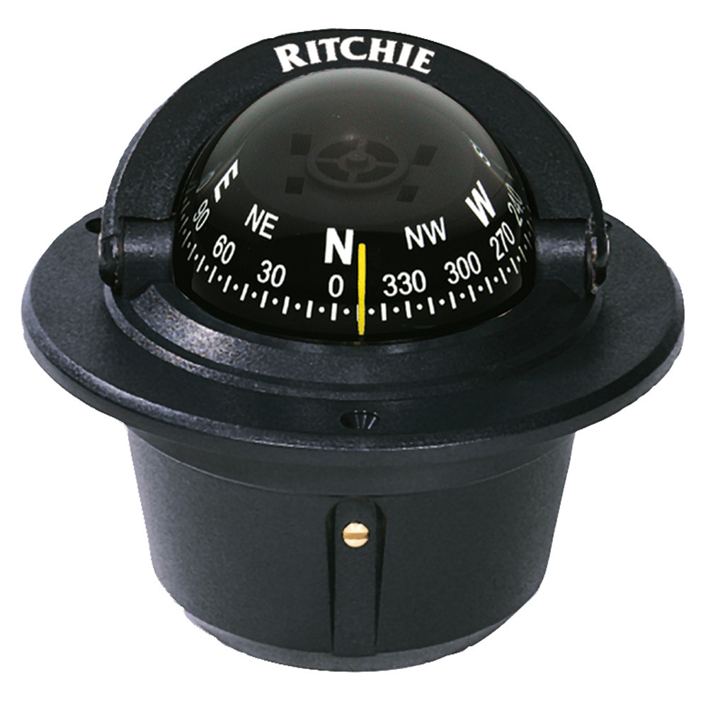 Ritchie F-50 Explorer Compass Flush Mount Black [F-50]