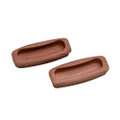 Whitecap Teak Rectangular Drawer Pull - 3-1\/4"L - 2 Pack [60135-A]