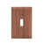 Whitecap Teak Switch Cover\/Switch Plate - 2 Pack [60172]