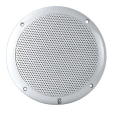 Poly-Planar 6" 2-Way Coax-Integral Grill Marine Speaker - (Pair) White [MA4056W]