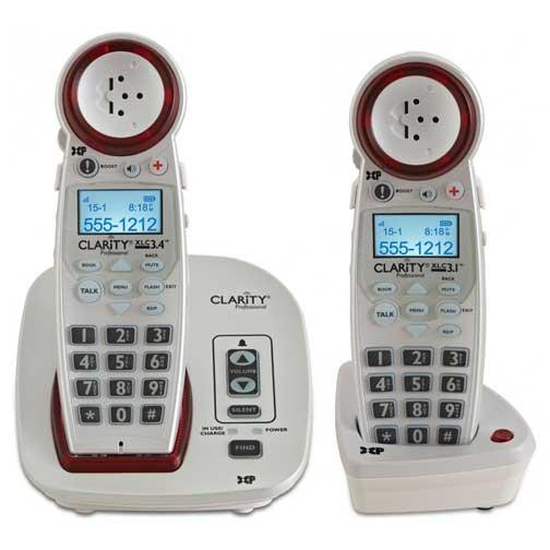 Buy Clarity XLC3.4 Amplified 50dB Cordless Phone w/Extra Handset