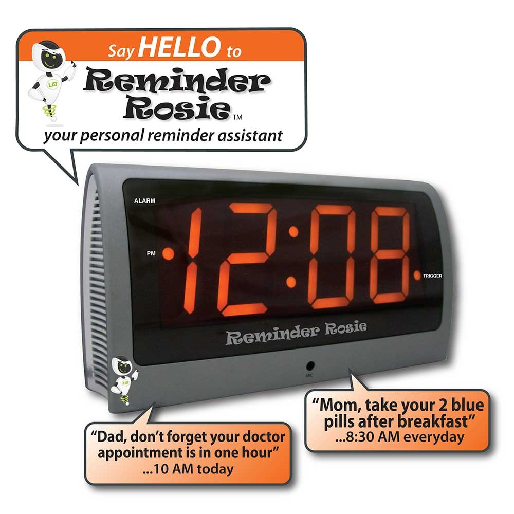 Buy Rosie Voice Controlled Loud Reminder Alarm Clock Online