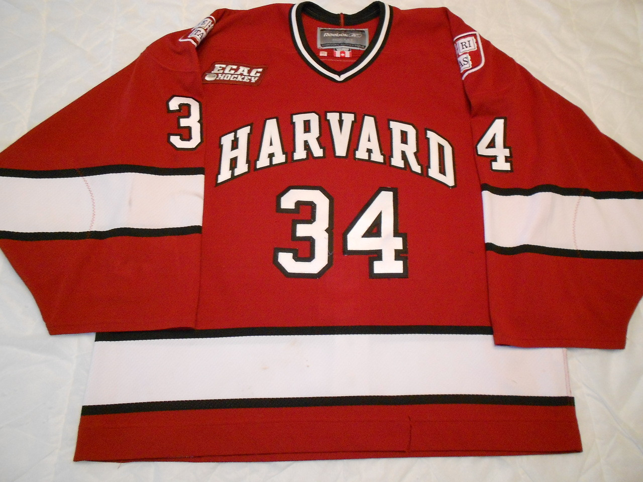 harvard hockey jersey