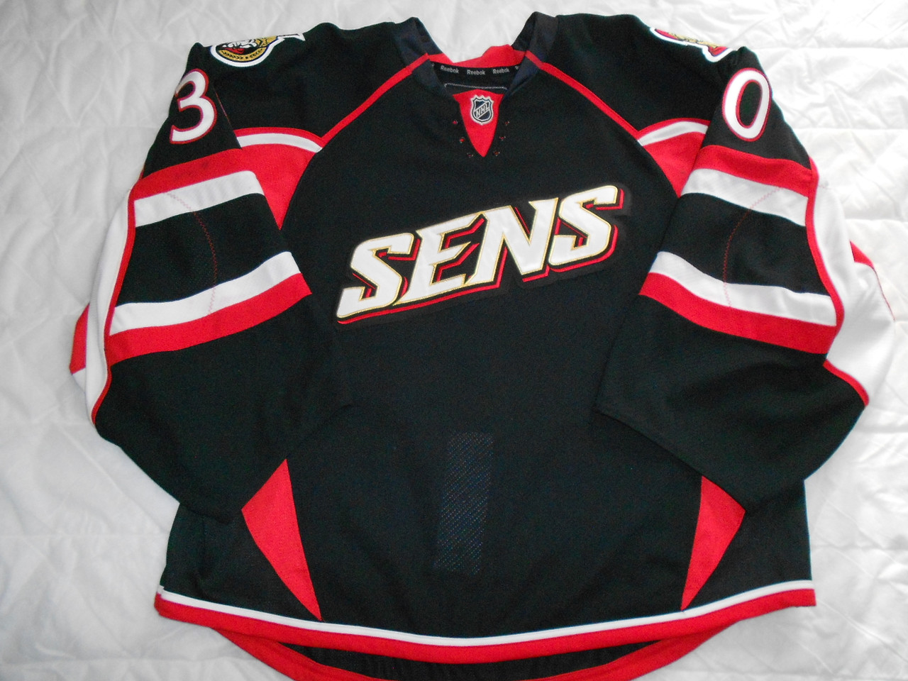 Ottawa Senators 2003 - 2004 alternate Game Worn Jersey