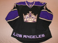 Los Angeles Kings 2007-08 Black Kevin Dallman Nice Wear!!