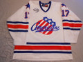 Rochester Americans 2002-03 White Karel Mosovsky Nice Wear!!