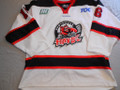 Huntsville Havoc 2008-09 White Rob Stanfield Great Style 5 Year Patch Nice Wear!!